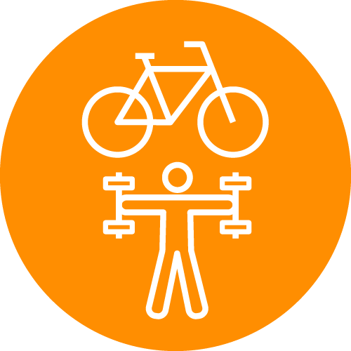 Fiets- en sportplan